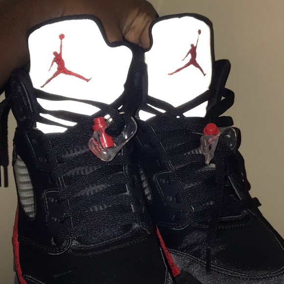 Air Jordan Retro 5 Satin Bred Sz 9 - Picture 8 of 12